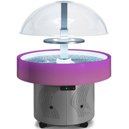 Круглая купольная холодильная витрина Scaiola, в аренду, с LED корпусом, среднетемпературный