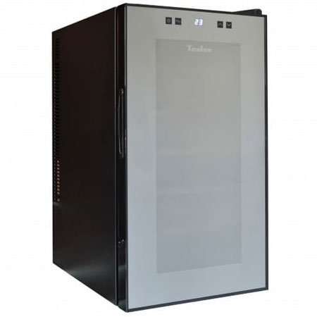 Винный холодильник Tesler на 18 бутылок, в аренду, для красных вин, компактный