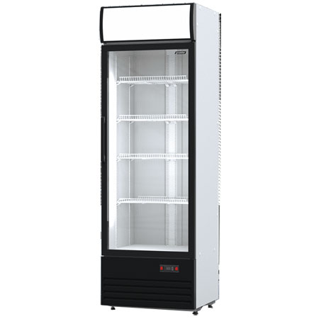 Морозильный шкаф Премьер PR, 600 л, в аренду, рекламный верх