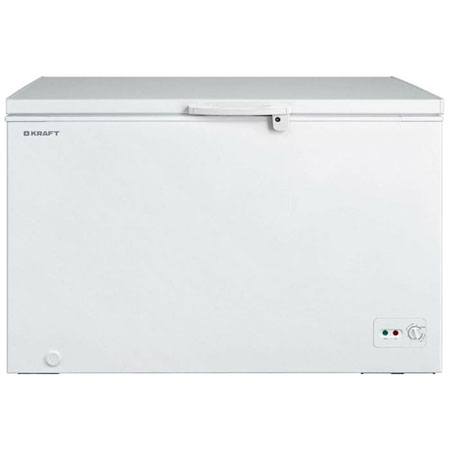Морозильный ларь Kraft, 520 л, в аренду, белый, глухая крышка