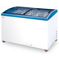 Холодильный ларь Italfrost, 400 л, в аренду, гнутое стекло