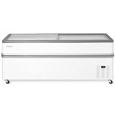 Холодильный ларь бонета Bonvini, в аренду, длина 2090 мм, с подсветкой