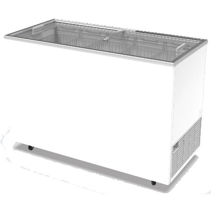 Морозильный ларь UBC 500 Expert Flat, в аренду, прямое стекло