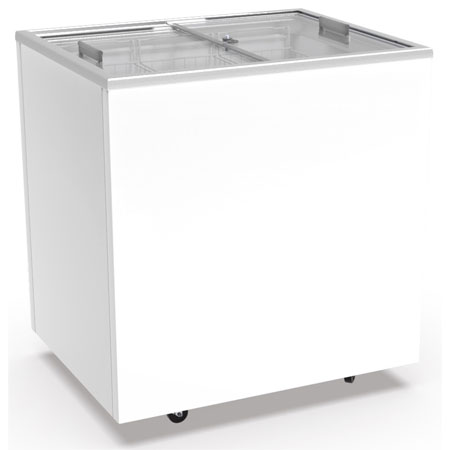 Морозильный ларь UBC expert 250 flat, в аренду, прямое стекло