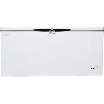 Морозильный ларь Kraft, 600 л, в аренду, белый, глухая крышка