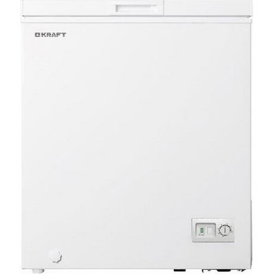 Морозильный ларь Kraft, 185 л, в аренду, белый, глухая крышка