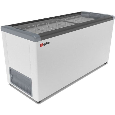 Морозильный ларь Frostor Gellar FG 700 E, в аренду, гнутое стекло