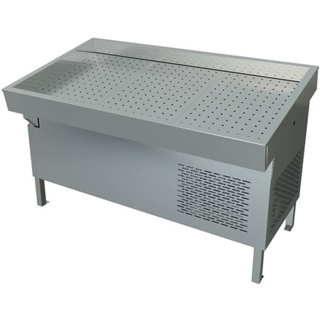 Холодильная витрина МХМ ПХС 1500 в аренду, для рыбы на льду