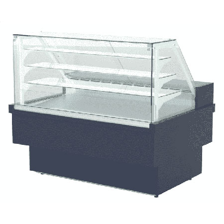 Холодильная витрина кубическая Премьер Куба-125 Bakery в аренду, динамическое охлаждение