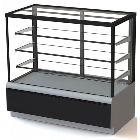 Холодильная витрина Полюс кубическая Техно 1300 Люкс Квадро в аренду