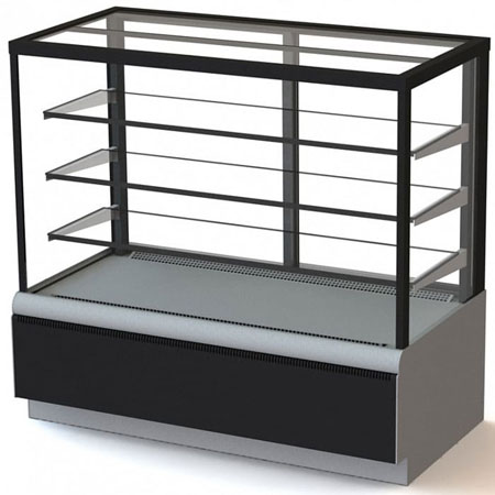 Холодильная витрина кубическая Полюс Техно 900 Люкс Квадро в аренду