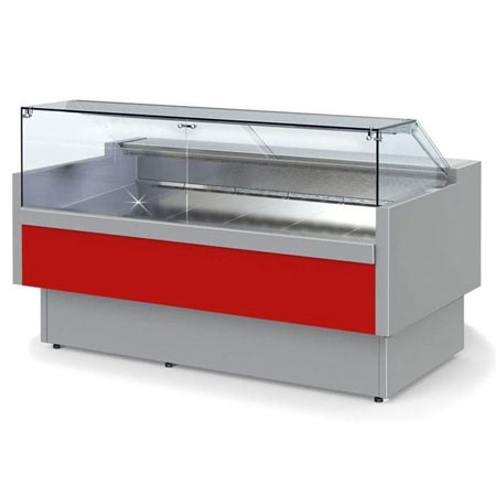 Холодильная витрина кубическая Golfstream Двина CUBE 1377 мм в аренду, с запасником