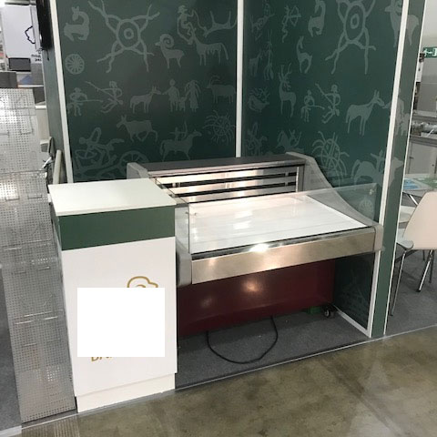 Холодильная витрина бонета Арктика 1500 в аренду, с запасником для продуктов
