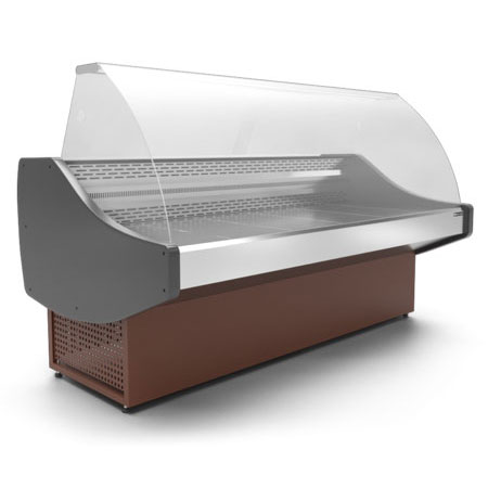 Холодильная витрина Арктика 1800U в аренду, с запасником, выкладка 650 мм