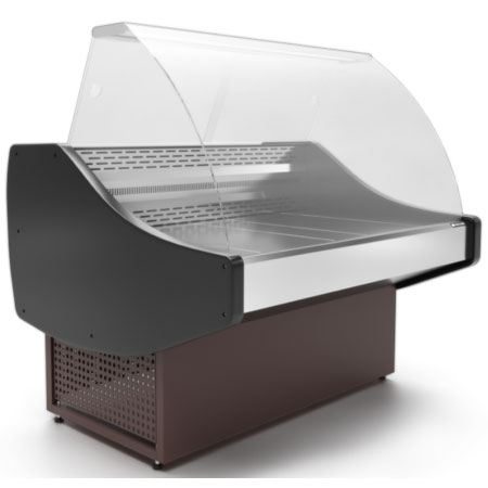 Холодильная витрина Арктика 1200U в аренду, с запасником, выкладка 650 мм