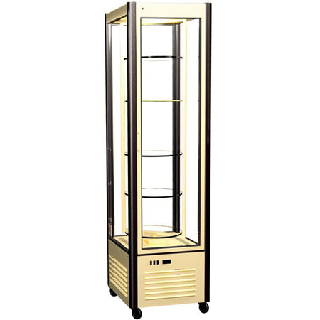 Витрина кондитерская Полюс D4 VM 400-2, R400Свр в аренду, вращающиеся полки