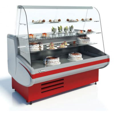Витрина кондитерская Cryspi Gamma-2 K 1350 мм в аренду