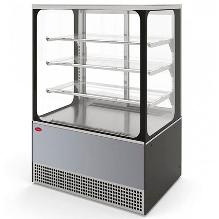 Витрина кондитерская кубическая МХМ Veneto 950 Cube нержавейка в аренду, без запасника
